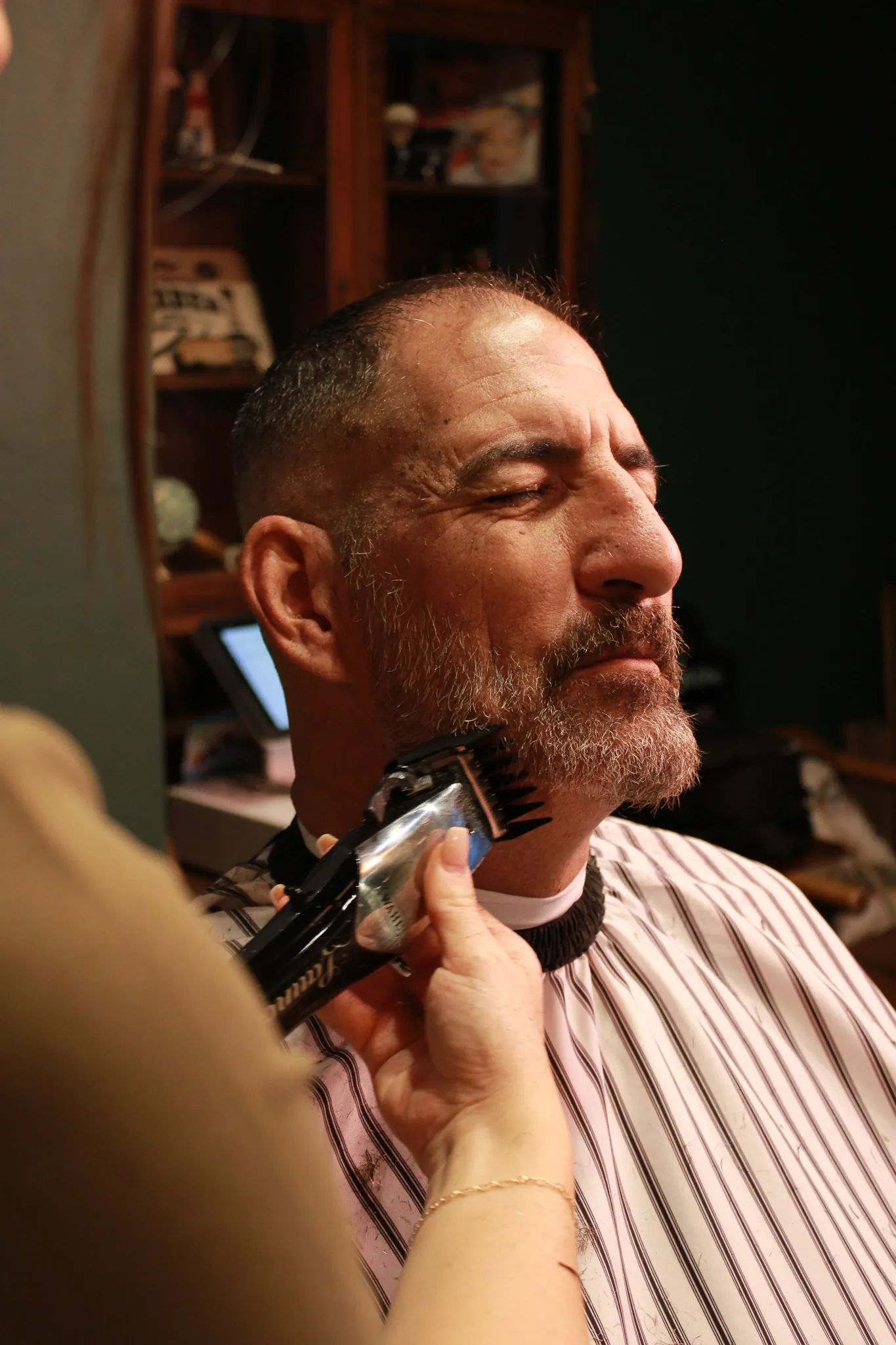 A fresh cut at Vintage Blade Barbershop, Bonita Springs