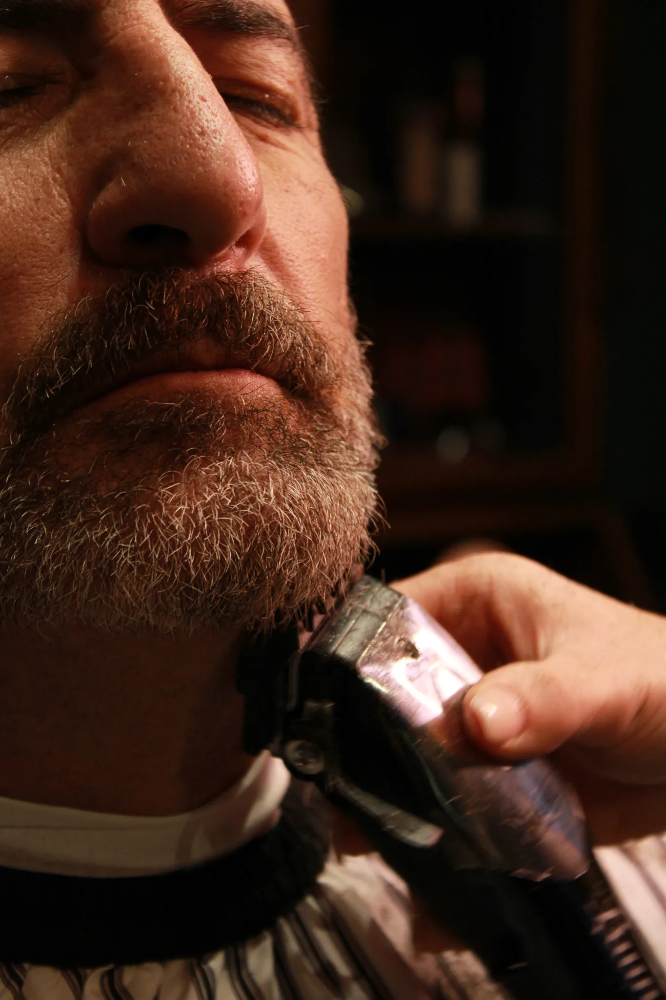 Hot-towel straight-razor shave at Vintage Blade