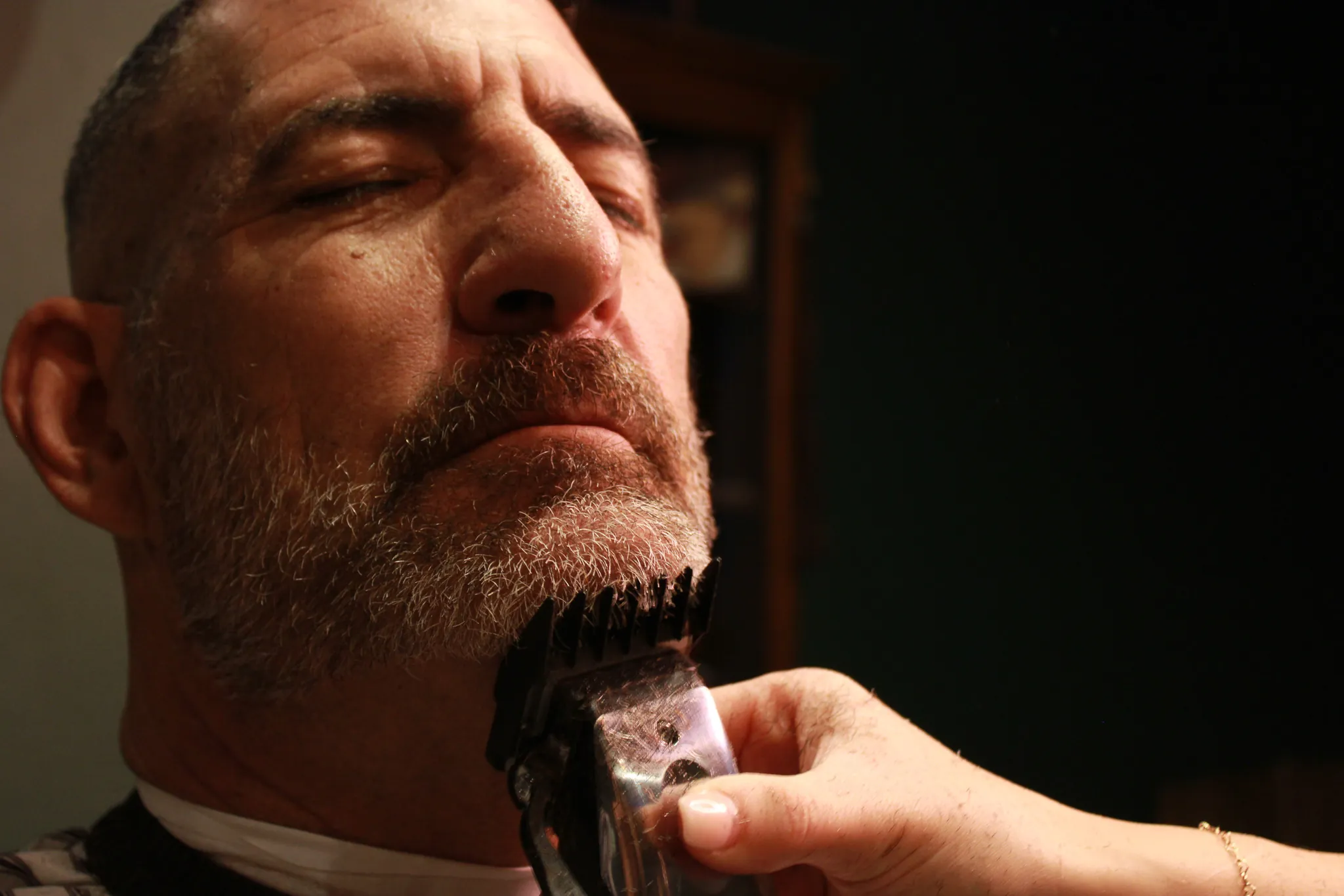 Inside Vintage Blade Barbershop in Bonita Springs