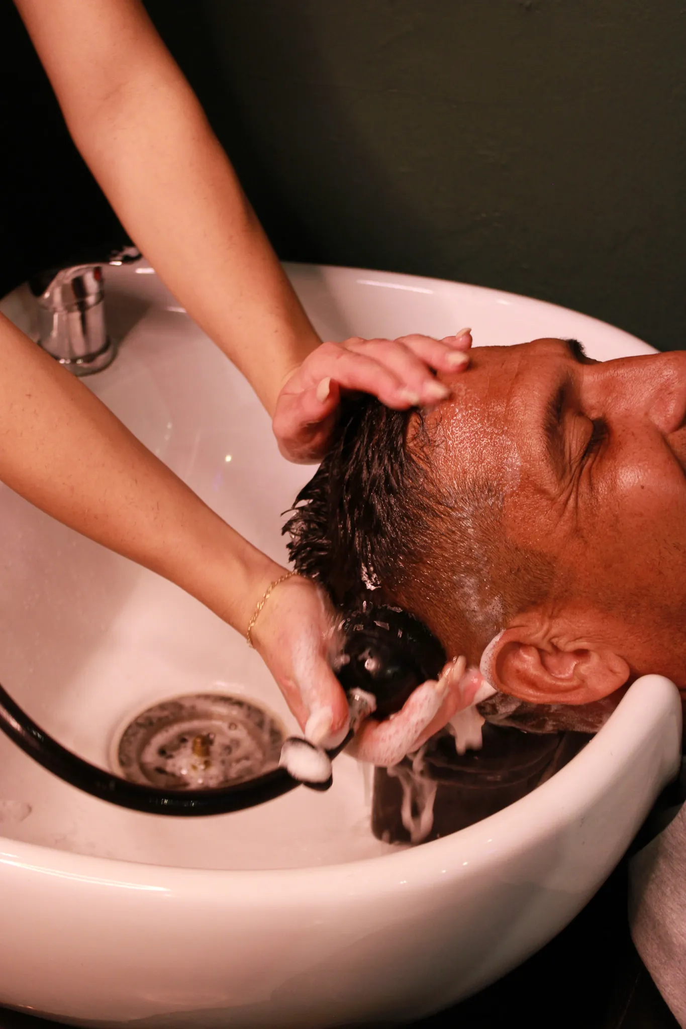 Hot-towel straight-razor shave at Vintage Blade
