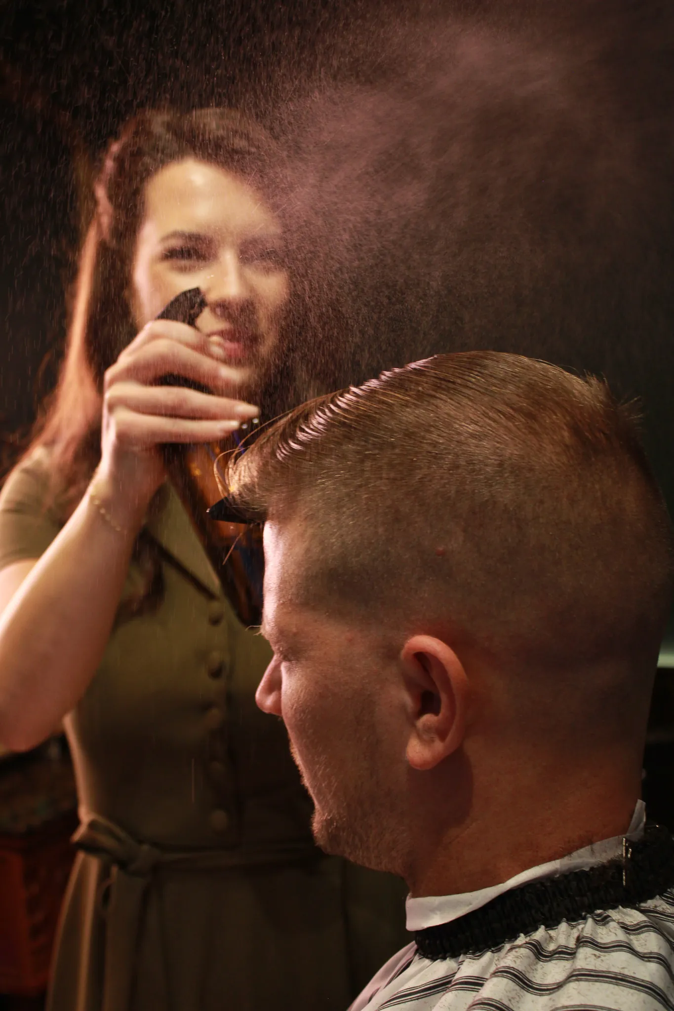 A fresh cut at Vintage Blade Barbershop, Bonita Springs